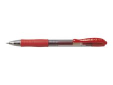 Pilot G-2 - Roller encre gel rétractable - 0,7 mm - rouge