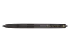 Pilot Super Grip-G - Stylo à bille - noir - encre à huile - 1 mm - rétractable