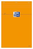 Oxford - Bloc notes - A4 - 160 pages - petits carreaux - 80G - orange