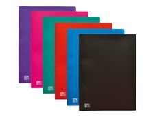 Initial - Porte vues - 80 vues - A4 - disponible dans différentes couleurs