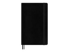 Moleskine Classic Expanded - Carnet de notes - 13 x 21 cm - 400 pages - papier ivoire - ligné - couverture noire