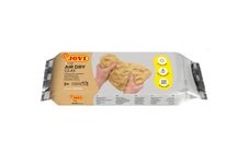 Jovi Pâte Autodurcissante Air Dry 500 g – Gris, Facile à Modeler et Séchage à l’Air