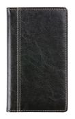 Agenda de poche Palermo Interplan - 1 semaine sur 2 pages - 9 x 16 cm - brun - Brepols