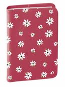 EUROTEXTAGENDA ML Bloom - Marguerite rose - 12x17 cm - Toile - Journalier - 12 mois de août à juillet - Quo Vadis