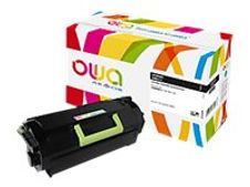 Cartouche laser compatible Lexmark 24B6213 - noir - Owa K18184OW