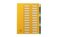 Extendos - Trieur alphanumérique 24 positions - jaune