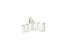 Promocome - Plateau pour carroussel Etoiles : 12 compartiments 1/3 A4