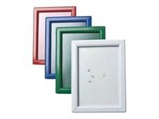 Promocome Ecoframe - Cadre porte-affiche clippant à poser ou à fixer au mur - A4 - vert