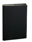 Agenda Impala Carla Prestige - 1 semaine sur 2 pages - 8 x 10,5 cm - noir - Quo Vadis