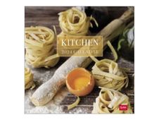 Legami - Calendrier mensuel 2024 - 30 x 29 cm - cuisine