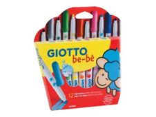 GIOTTO Bébé - 12 Feutres - point large