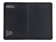 Exacompta Hidentity - Etui de protection de carte de visite - PVC - noir