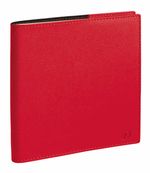 Agenda à spirale Soho Note 16S - 1 semaine sur 2 pages - 16 x 16 cm - rouge - Quo Vadis