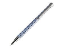 Oberthur Twist - Stylo à bille indigo floral