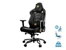 Fauteuil gamer ARMOR Titan Pro - accoudoirs réglables - appui-tête amovible - noir