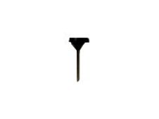 Sign - 100 Épingles tête plate - 5 mm - blanc