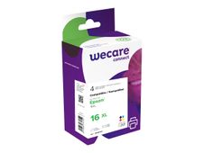 Cartouche compatible Epson 16XL Stylo Plume - pack de 4 - noir, cyan, magenta, jaune - Wecare