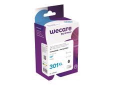 Cartouche compatible HP 301XL - pack de 2 - noir - Wecare