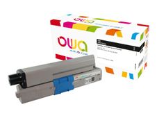 Cartouche laser compatible OKI 44973536 - noir - Owa K18017OW