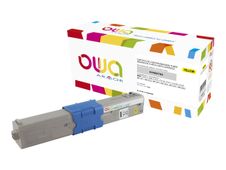 Cartouche laser compatible OKI 44469704 - jaune - Owa K15680OW