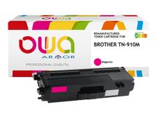Cartouche laser compatible Brother TN910 - magenta - Owa K18071OW