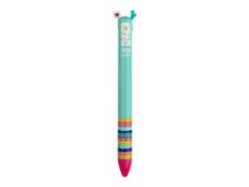 Legami - Stylo à bille 2 couleurs - motif lama