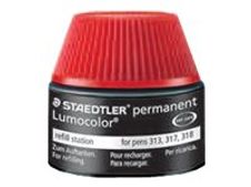 STAEDTLER Lumocolor - Flacon de recharge 15 ml - noir - pour feutres permanents Lumocolor 313/314/317/321