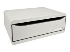 Exacompta Toolbox Jumbo Office - Module de classement à l'horizontale 1 tiroir - A4+ - gris clair