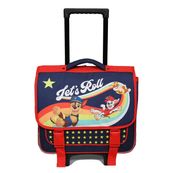 Cartable à roulettes Pat Patrouille - 2 compartiments - bleu marine - Bagtrotter