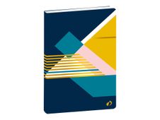 Quo Vadis Nova 15 - Carnet de notes ligné - 10 x 15 cm - losange bleu