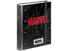 Marvel Timely - Classeur à anneaux avec élastique - A4 - 50 feuilles incluses - Karactermania
