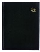 Agenda Lima Timing - 1 semaine sur 2 pages - 17 x 22 cm - noir - Brepols