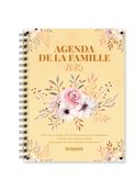 Agenda à spirale de la famille - 1 semaine par page - 16,8 x 22 cm - Brepols