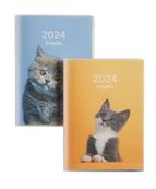 Agenda de poche Amici - 1 semaine par page - 8,1 x 12 cm - disponible dans différents modèles - Brepols