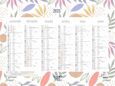 Quo Vadis - Calendrier Fantaisie - 55 x 40,5 cm - Exotique