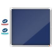 Nobo - Vitrine intérieure 6 A4 (709 x 668 mm) - cadre bleu