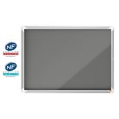 Nobo - Vitrine intérieure 8 A4 (924 x 668 mm) - cadre gris