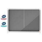 Nobo - Vitrine intérieure 8 A4 (925 x 668 mm) - cadre gris