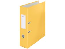 Leitz 180° Cosy - Classeur à levier - Dos 80 mm - A4 - jaune
