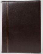 Agenda spiralé Palermo Timing - 1 semaine sur 2 pages - 17 x 22 cm - marron - Brepols