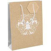 Clairefontaine Eurowrap - Sac cadeau - 26,5 cm x 14 cm x 33 cm - dalécarlie