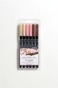 Lyra Aqua Brush Duo - 6 Feutres pinceaux - différentes couleurs