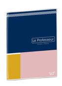 Agenda Le Professeur - 2 semaines sur 2 pages - 21 x 27 cm - imprimé graphique - Quo Vadis