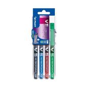 Pilot V5 - 4 Rollers - couleurs assorties