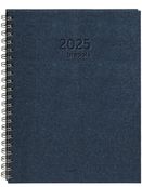 Agenda à spirale Kazar Omega - 1 semaine sur 2 pages - 21 x 29 cm - bleu - Brepols
