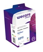 Cartouche compatible Brother LC3211 - pack de 4 - noir, cyan, magenta, jaune - Wecare