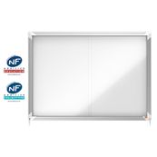 Nobo - Vitrine intérieure 8 A4 (925 x 668 mm) - cadre aluminium fond métal