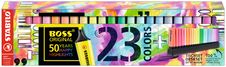 STABILO BOSS ORIGINAL - Set de bureau de 23 surligneurs - couleurs assorties