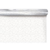 Créastyl imprimés - Papier cadeau - film polypro étoiles blanches - 50 cm x 120 m