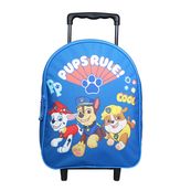 Sac à dos à roulettes Pat'Patrouille - 31 cm - 1 compartiment - bleu - Bagtrotter
